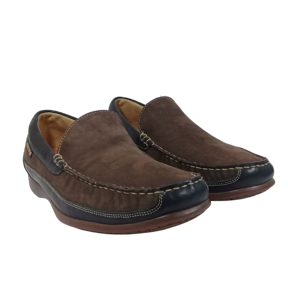 Mephisto Men's Baduard Brown Suede Leather Slip-On Loafers Shoes Size 11 - Picture 2 of 12